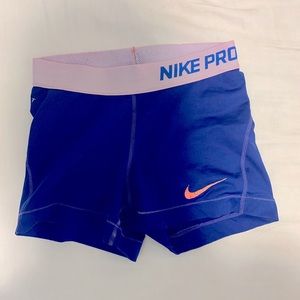 Womens Nike pro running spandex